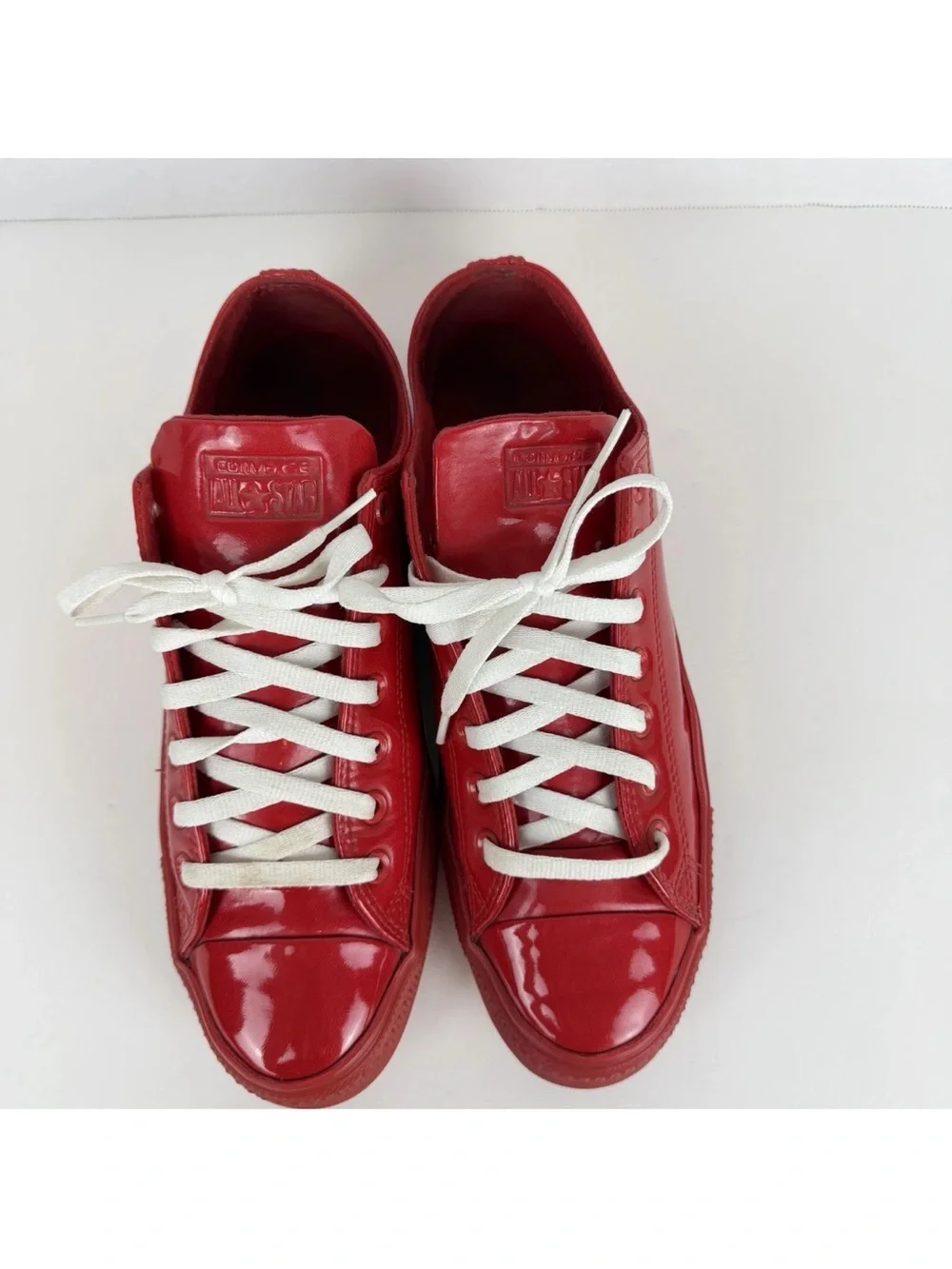 Converse Chuck Taylor All Star Ox Low Top Casino Triple Red Men’s Size 11 - Picture 4 of 10